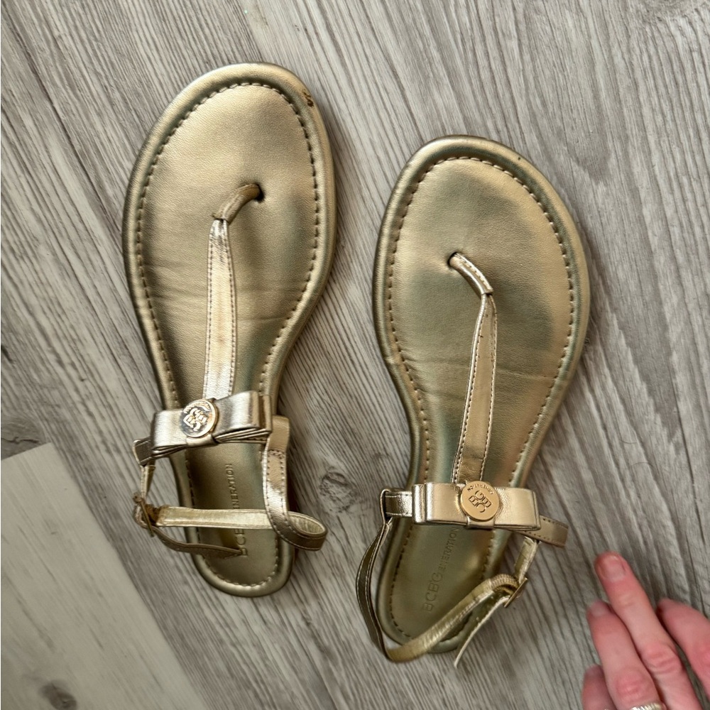 Gold Sandals